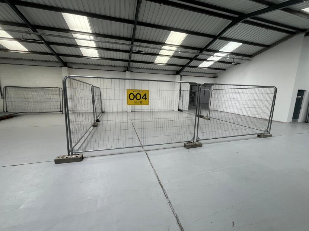 Space can be configured to suit your business