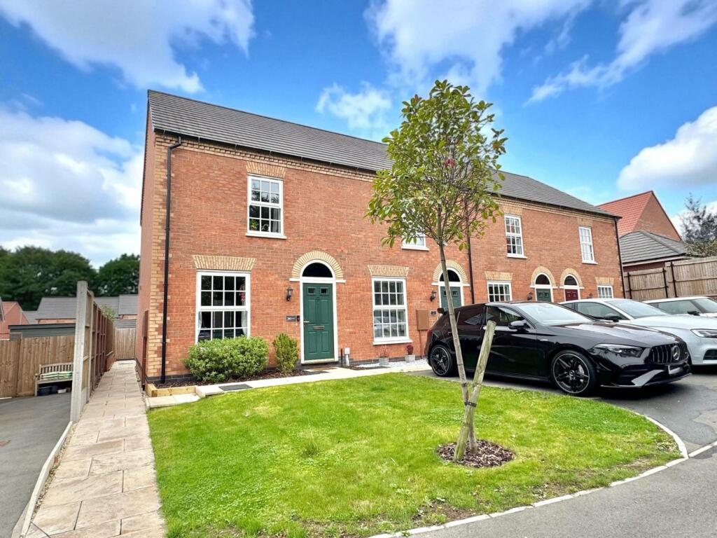 2-bed terraced on Boyd Road, Melton Mowbray, £210,000