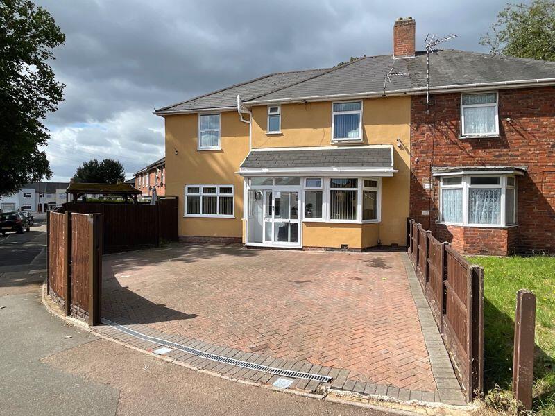 4-bed semi-detached on Buxton Road, Erdington, Birmingham, B23 5HN, £285,000
