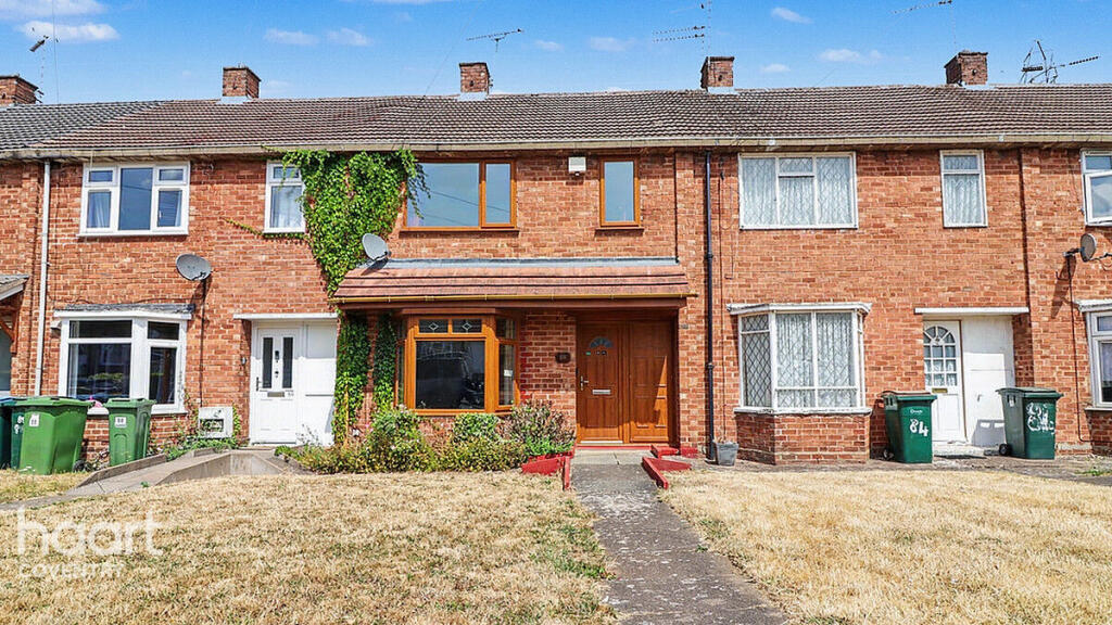 2-bed terraced on Meadfoot Road, Coventry, £165,000