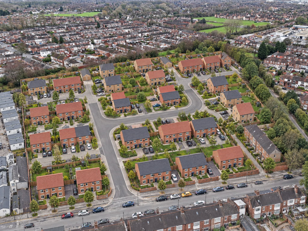 CGI Rendering of Example Site Plan