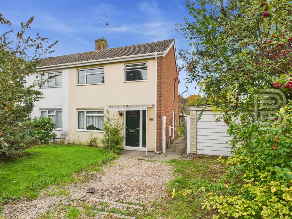2-bed semi-detached on Round Avenue, Long Lawford, Rugby, £199,950