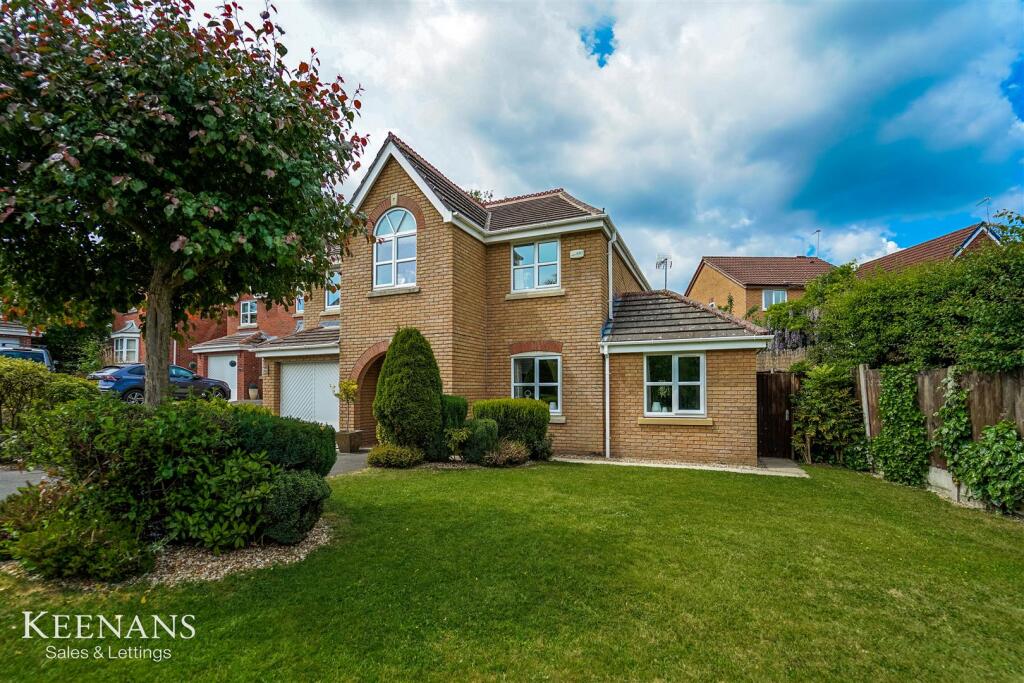 4-bed detached on Royds Close, Tottington, £489,950