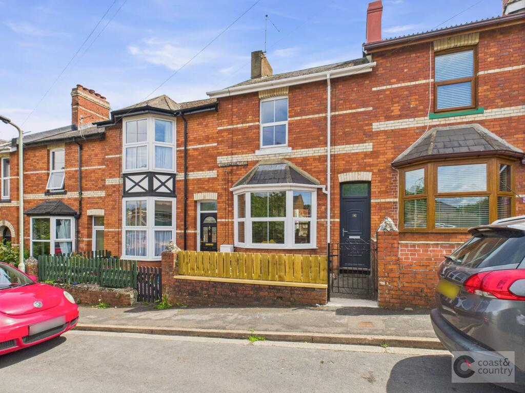 2-bed terraced on Coronation Road, Newton Abbot, TQ12, £215,000