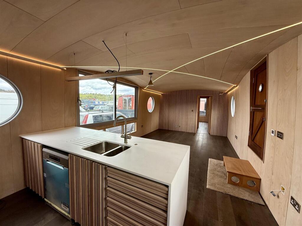 2-bed house on House Boat, Maida Vale, London, £750,000