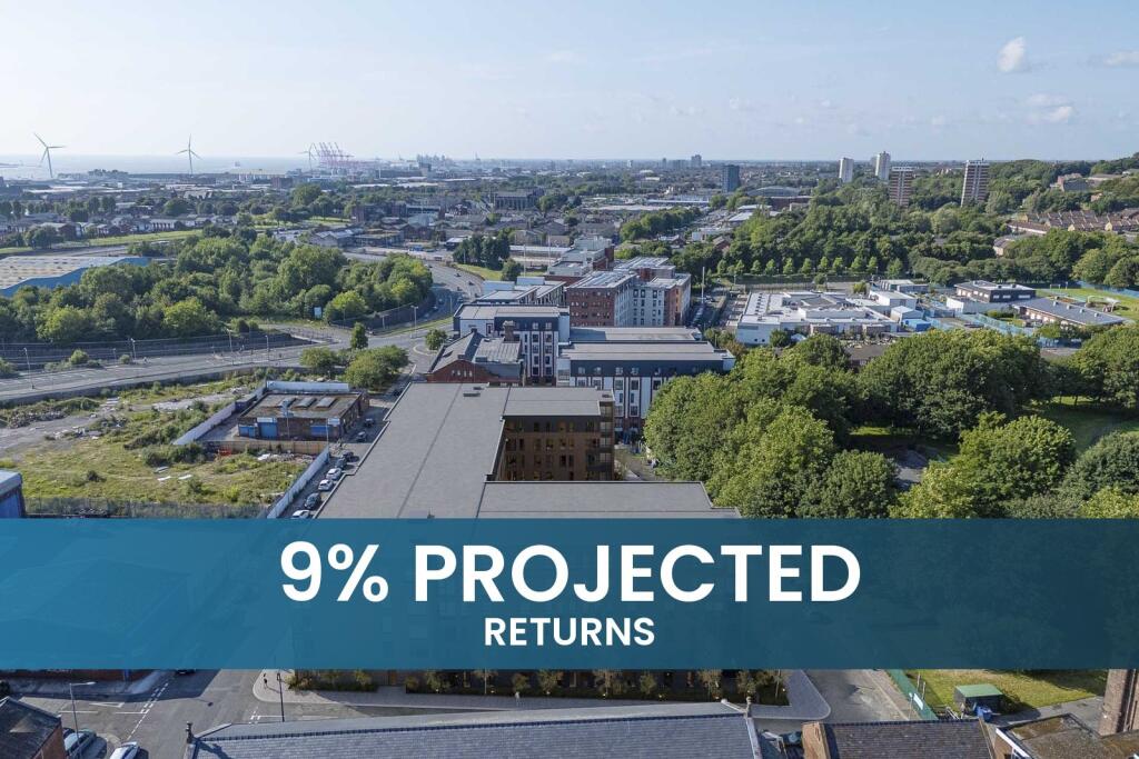 2-bed flat on 9% Projected Returns | Fox & Foundry, Central Liverpool – Exclusive 2 Bed, Buy-to-Let Opportunity, £299,950