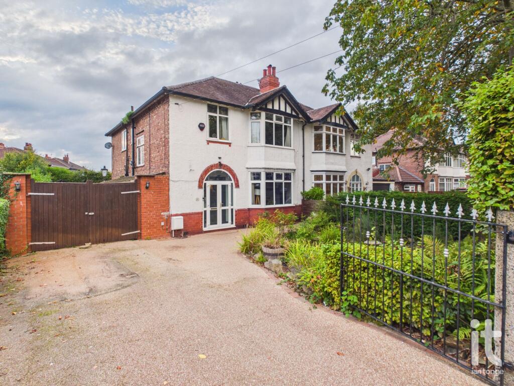 4-bed semi-detached on Macclesfield Road, Hazel Grove, Stockport, SK7, £500,000