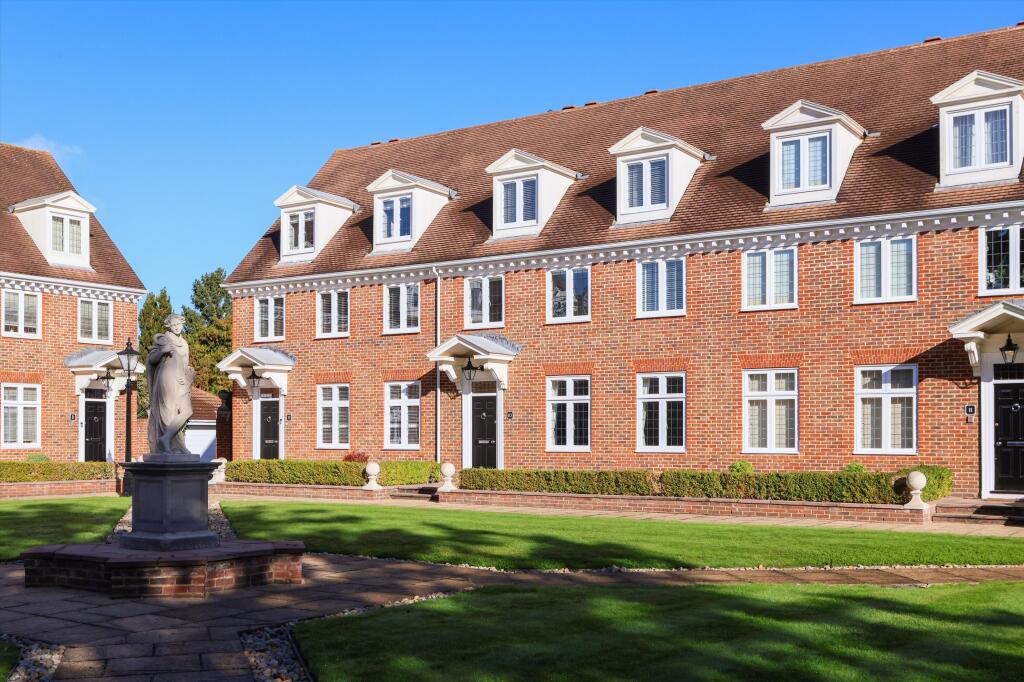 5-bed terraced on The Square, High Pine Close, Weybridge, Surrey, KT13, £1,150,000