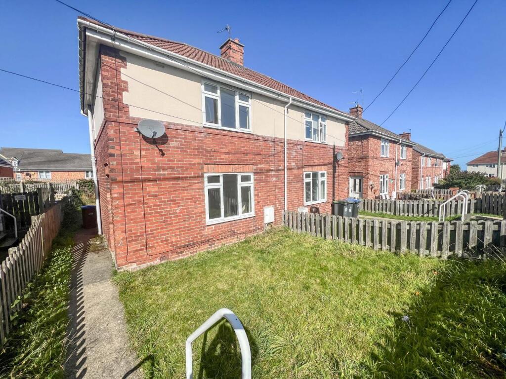 2-bed semi-detached on Lilac Avenue, Sacriston, Durham, £55,000