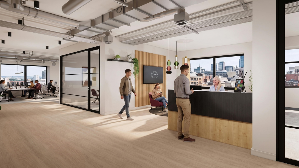 Centre City, 7 Hill Street, Birmingham - 20th Floor CGI