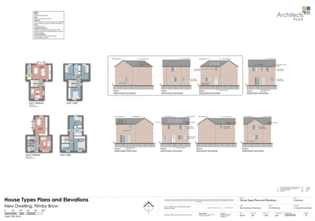 Amended Plan Dwg No 23026-09 Rev C  House Types Plans and Elevations 11.06.25.pdf.png