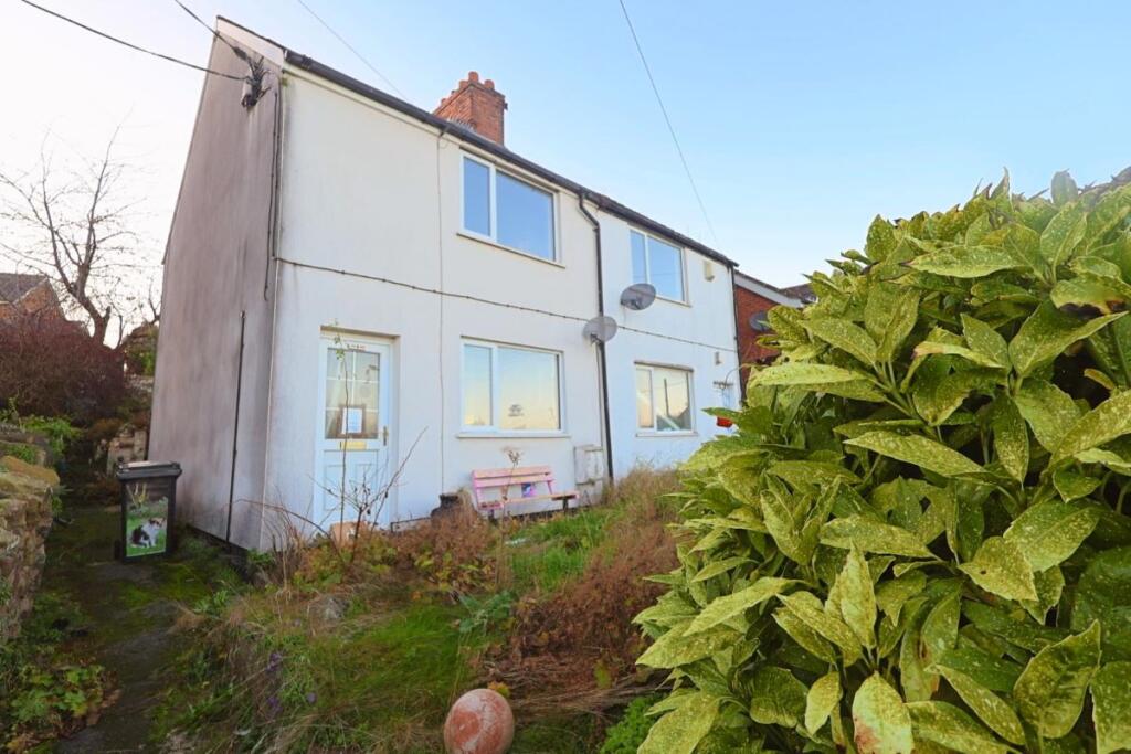 2-bed semi-detached on 3 Bryn Hyfryd Top Road, Summerhill, LL11 4SU, £50,000
