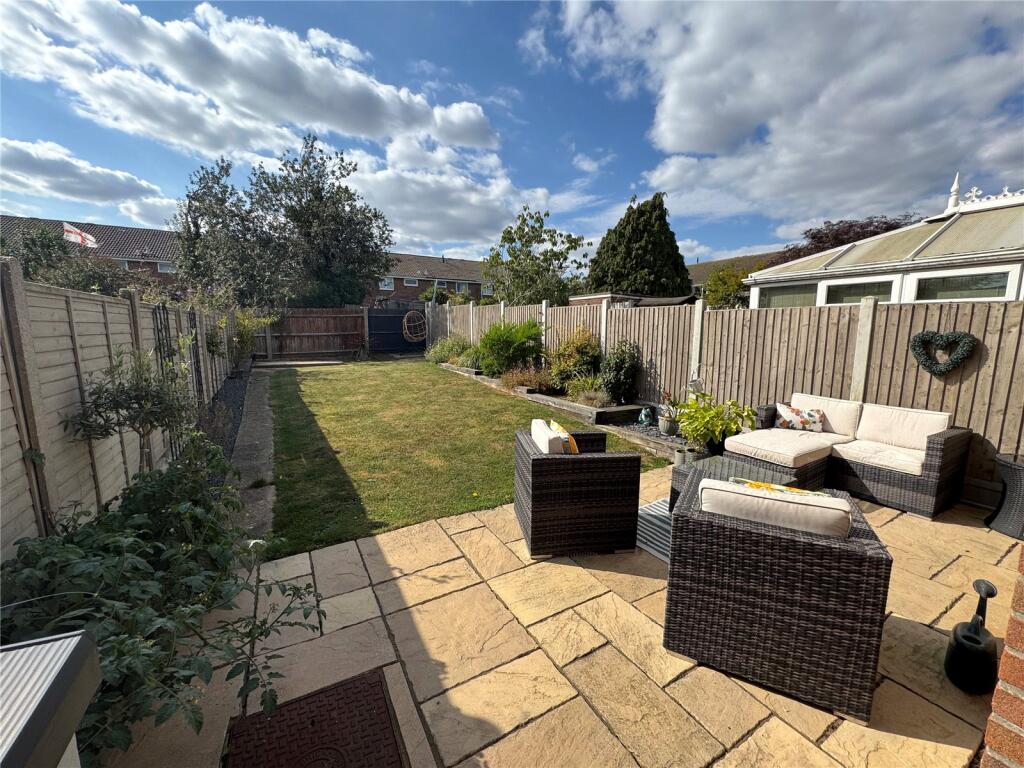 2-bed semi-detached on Homerton Close, Clacton-on-Sea, Essex, £240,000