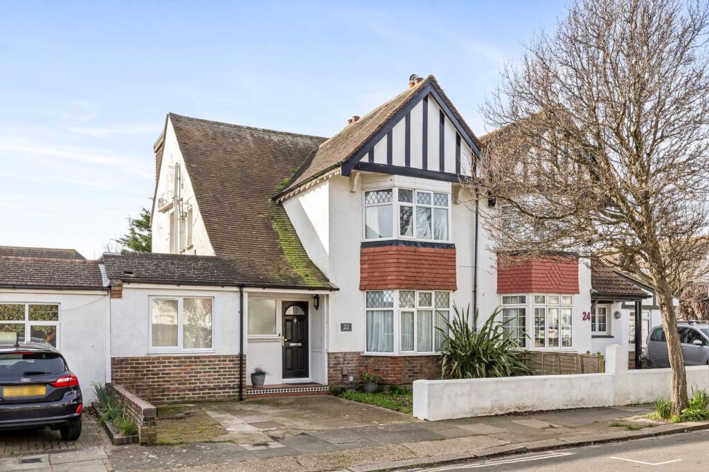 5-bed semi-detached on Glastonbury Road, Hove, BN3, £950,000