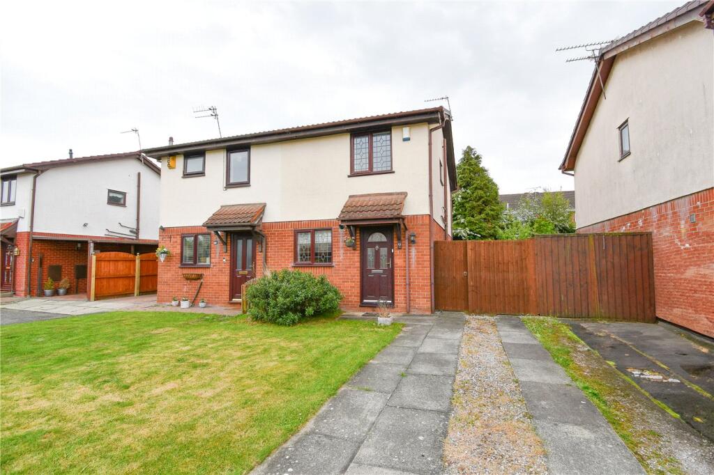 2-bed semi-detached on Summertrees Close, Greasby, Wirral, £190,000