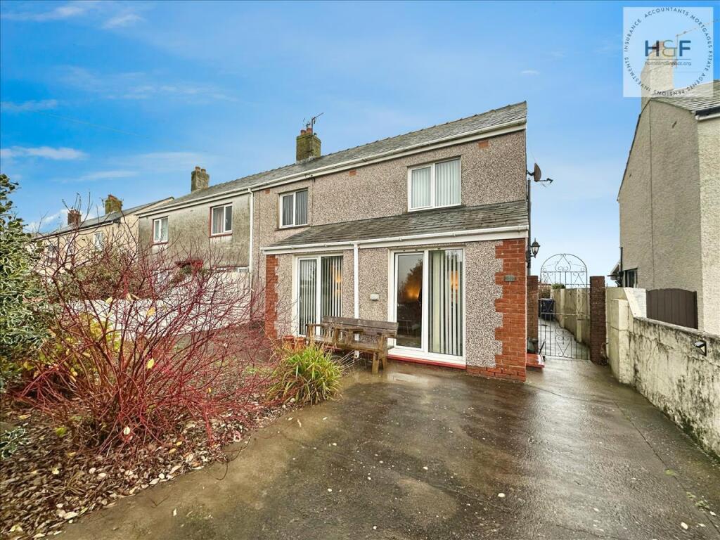 4-bed semi-detached on Town Head, Haverigg, HAVERIGG, £225,000