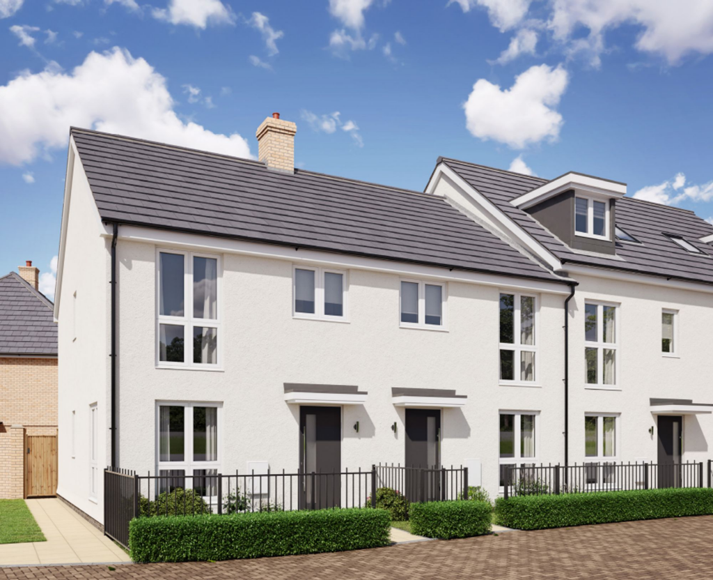 3-bed terraced on Royal Gardens, Wixams, MK45, £360,000