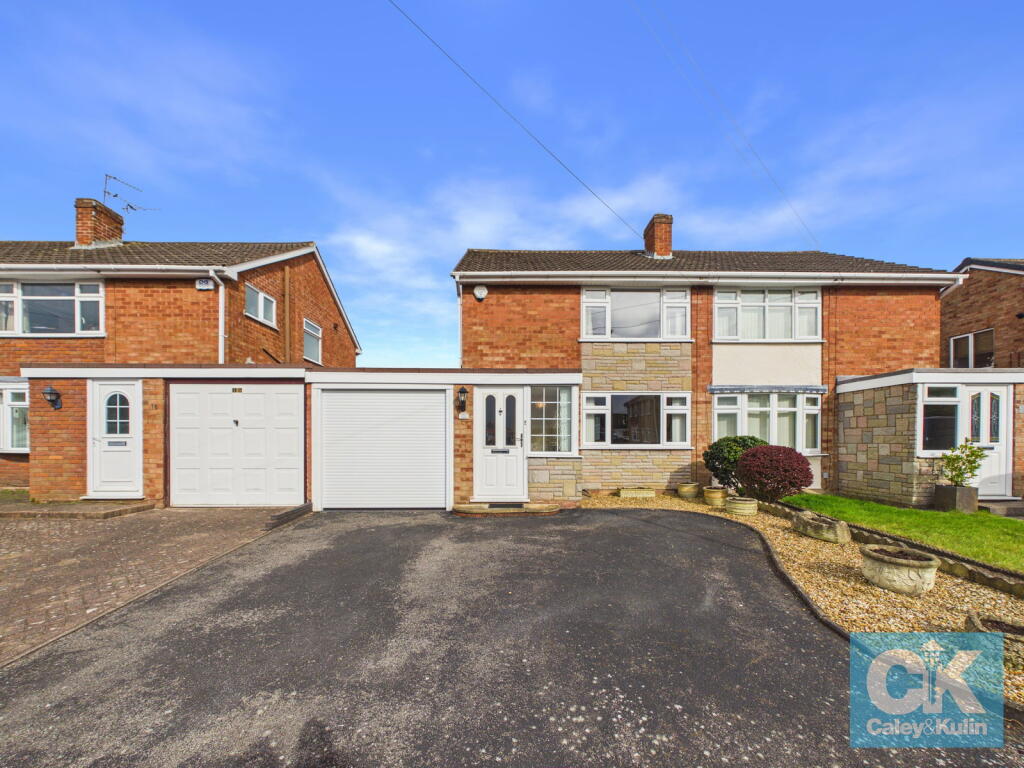 3-bed semi-detached on Brook Close, Coven, South Staffordshire, WV9 5DS, £290,000