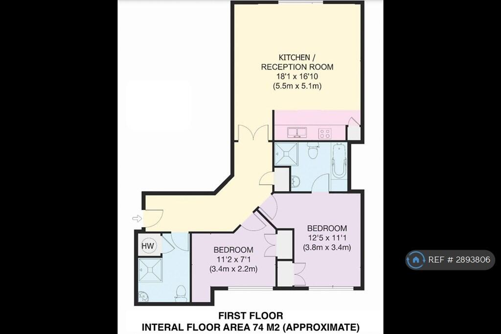 2 bedroom flat for rent