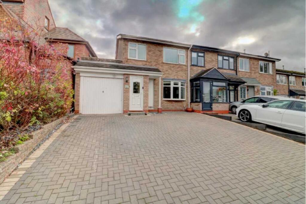 3-bed terraced on Colemeadow Road, Coleshill, £290,000