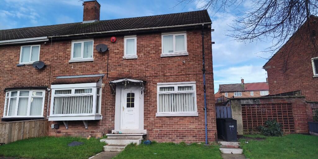 4-bed semi-detached on Kemp Road, Peterlee, County Durham, SR8, £105,000