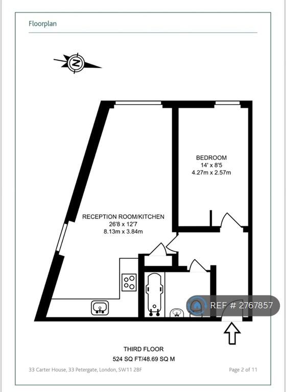 1 bedroom flat for rent