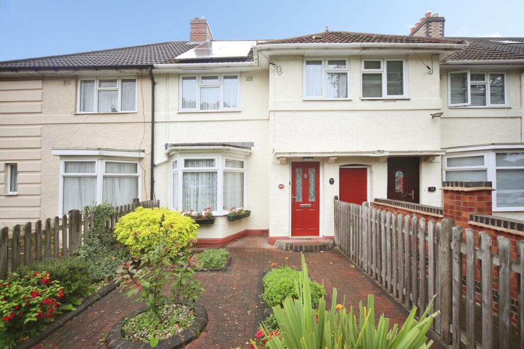 3-bed terraced on Chaucer Grove, Birmingham, West Midlands, B27, £230,000