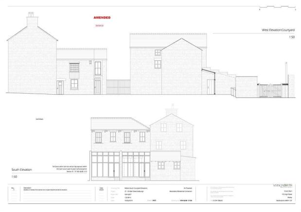 Proposed elevations