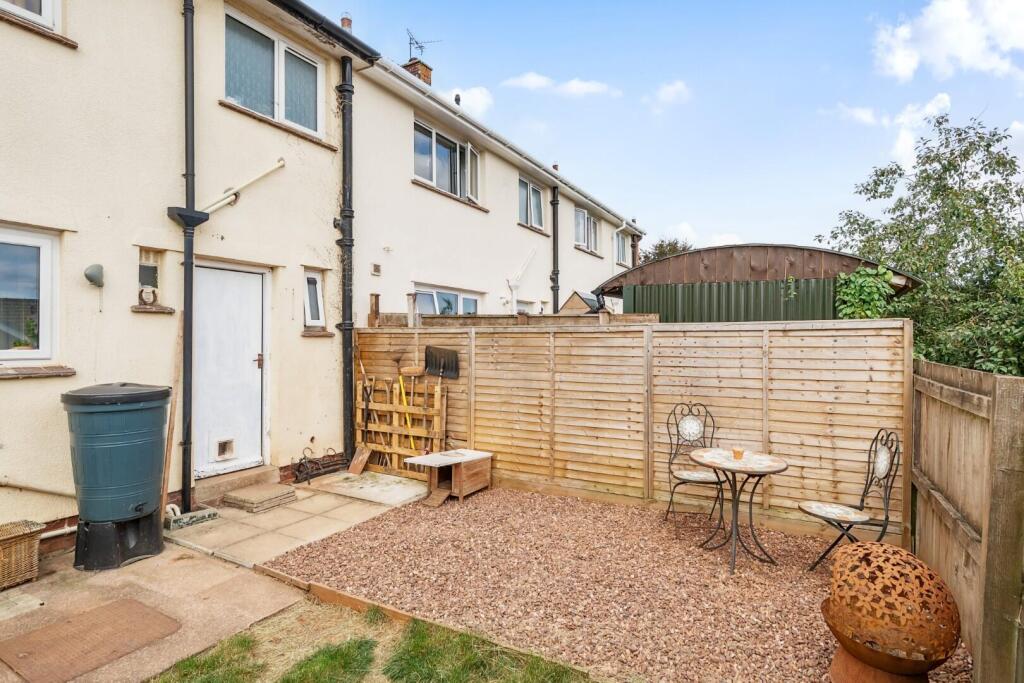 2-bed terraced on Stockers Close, Wiveliscombe, Taunton, £207,000