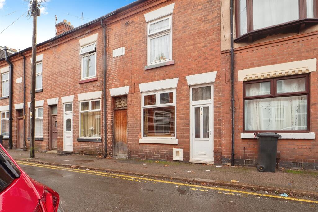 2-bed terraced on Beaumanor Road, Leicester, £190,000