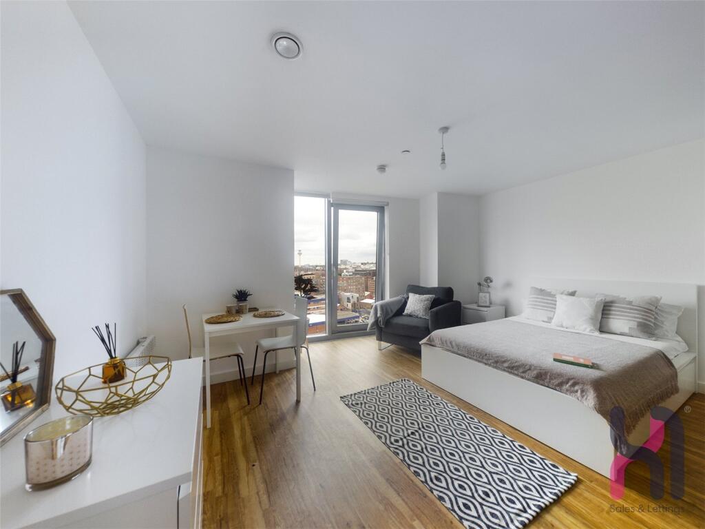 1-bed house on The Tower, 19 Plaza Boulevard, Liverpool, L8, £70,000