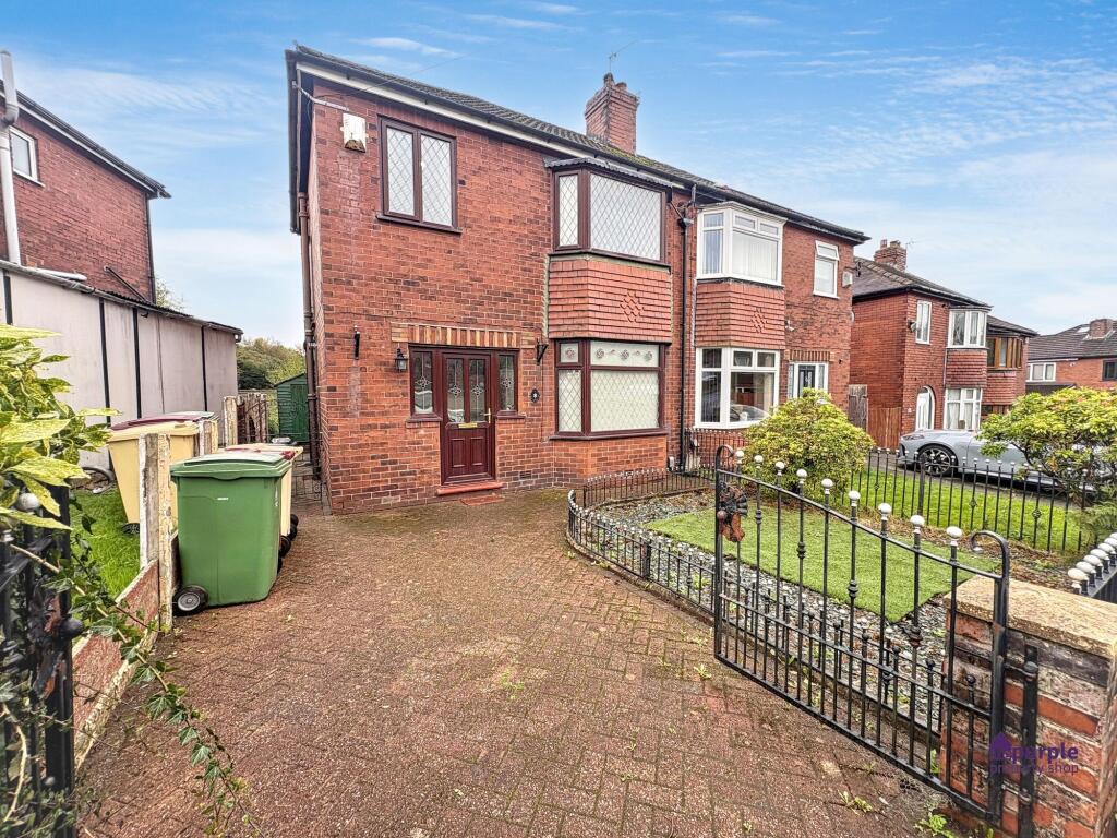 3-bed semi-detached on Sunnymead Avenue, Bolton, BL1, £230,000