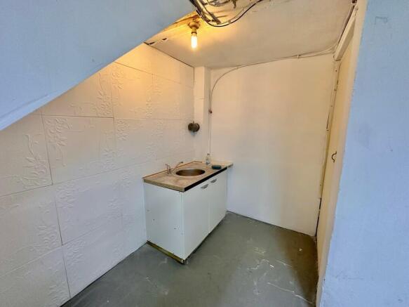 In basement