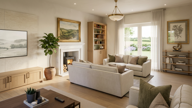 Illustrative Lounge Interior