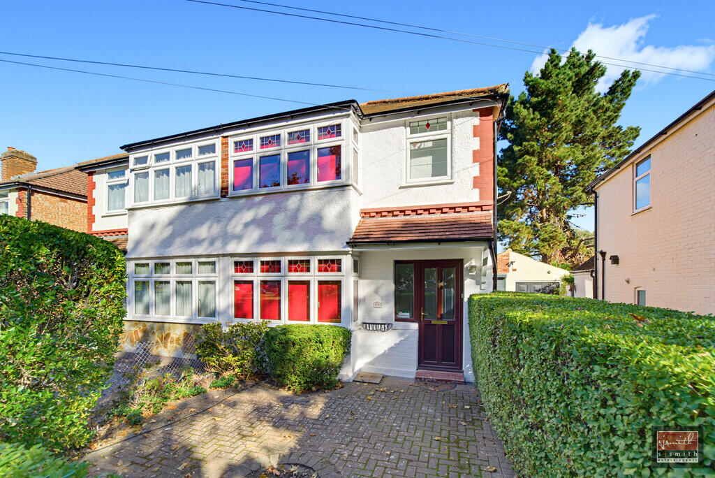 3-bed semi-detached on Strodes Crescent, Staines-upon-Thames, Surrey TW18, £585,000