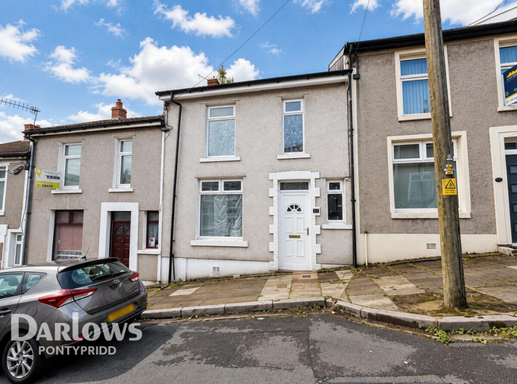 3-bed terraced on Birchwood Avenue, Pontypridd, £110,000