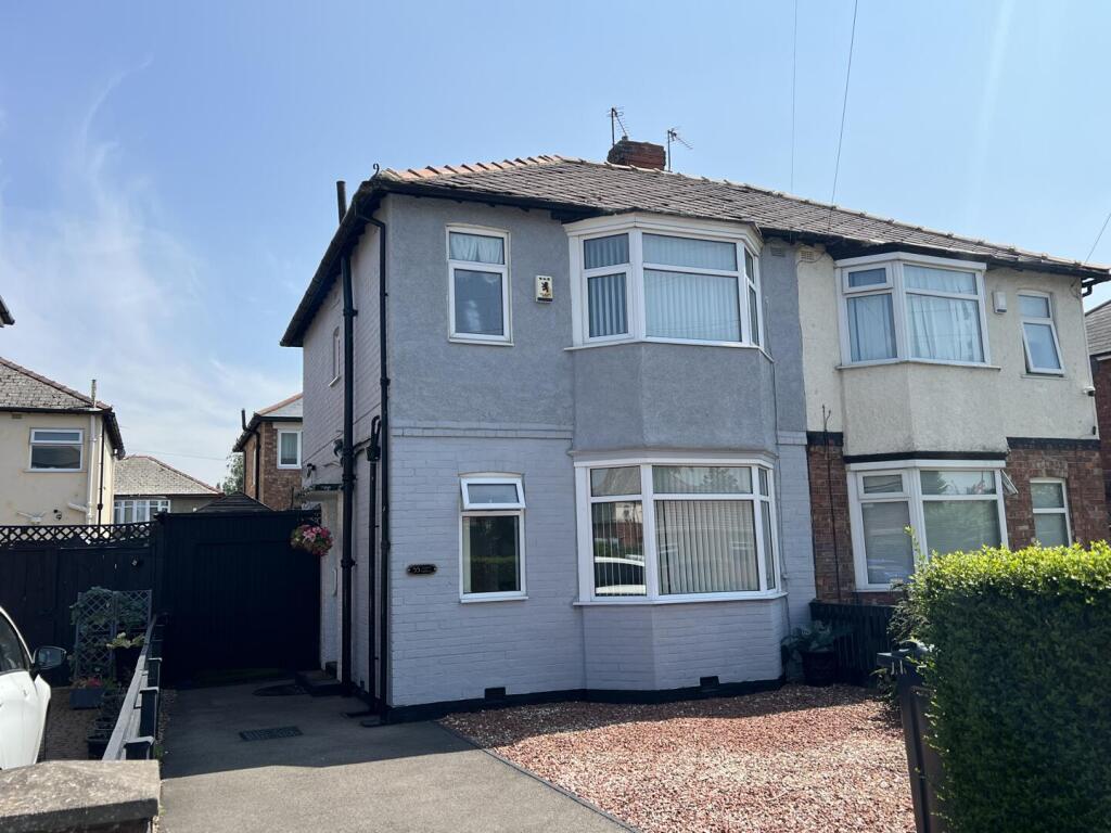 2-bed semi-detached on Lynton Gardens Darlington, £120,000