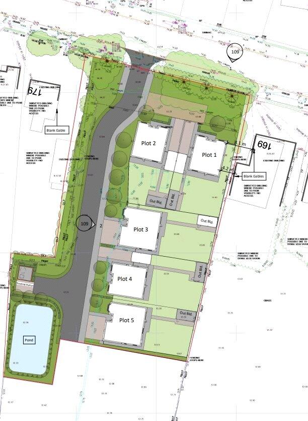 Site Plan 5 Plots