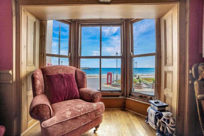 Viewing from living room window