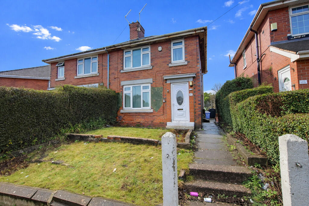 2-bed semi-detached on Thornley Road, Burslem, Stoke-on-Trent, £120,000