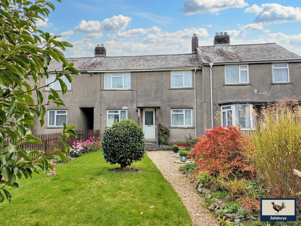 3-bed terraced on Drake Gardens,Tavistock, PL19, £220,000