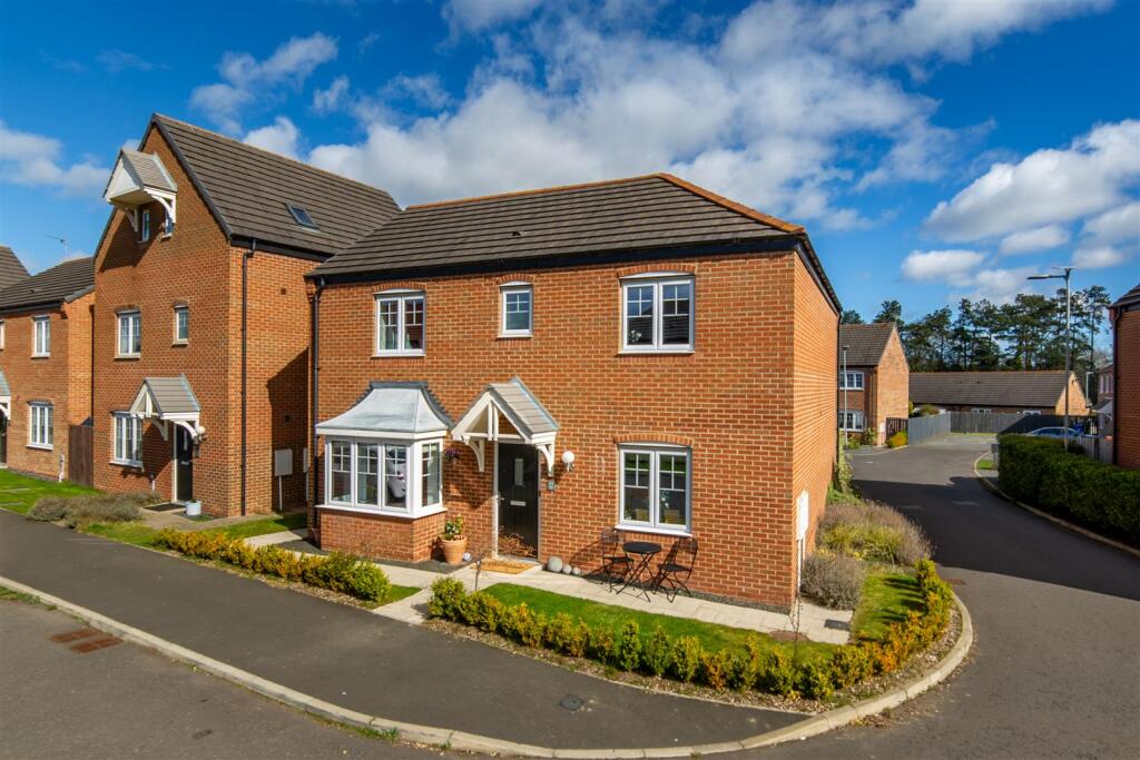 4-bed detached on Cuthbert Way, Morpeth, NE61, £400,000