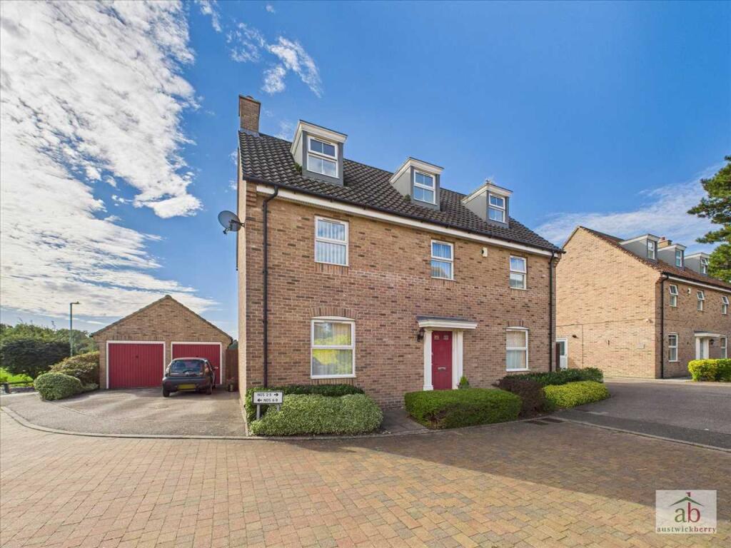 5-bed detached on Evans Drift, Kesgrave, £550,000