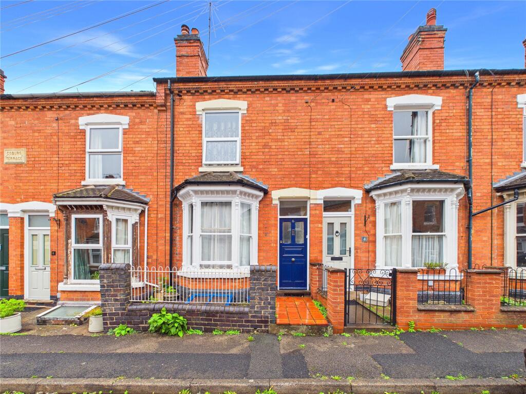 2-bed terraced on Ashcroft Road, Worcester, Worcestershire, WR1, £250,000