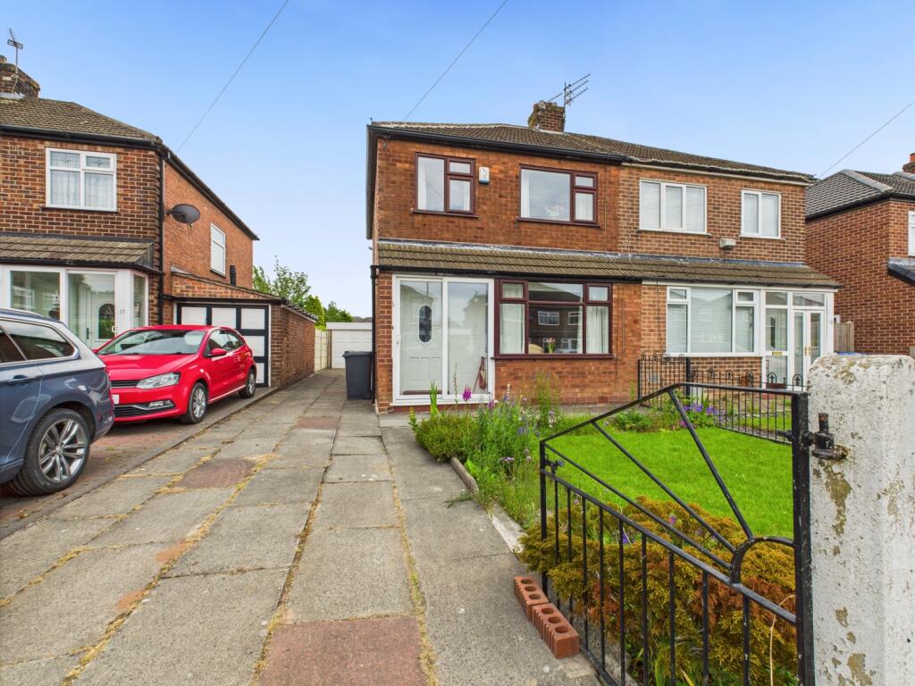 2-bed semi-detached on David Street, Denton, Manchester, M34, £185,000