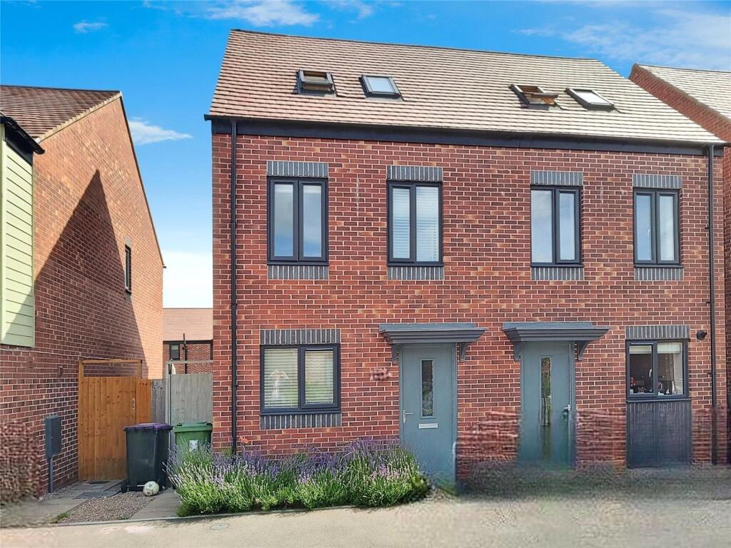 3-bed semi-detached on Strawberry Moor, Telford, Shropshire, TF3, £210,000