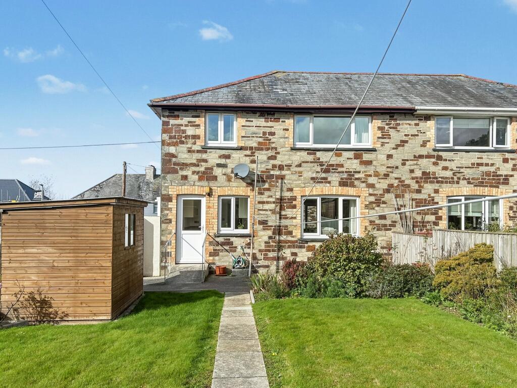 3-bed semi-detached on St. Marys Road, Bodmin, Cornwall, PL31, £181,000