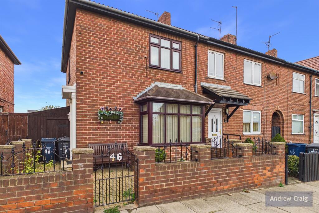 2-bed terraced on Commercial Road, South Shields, £120,000