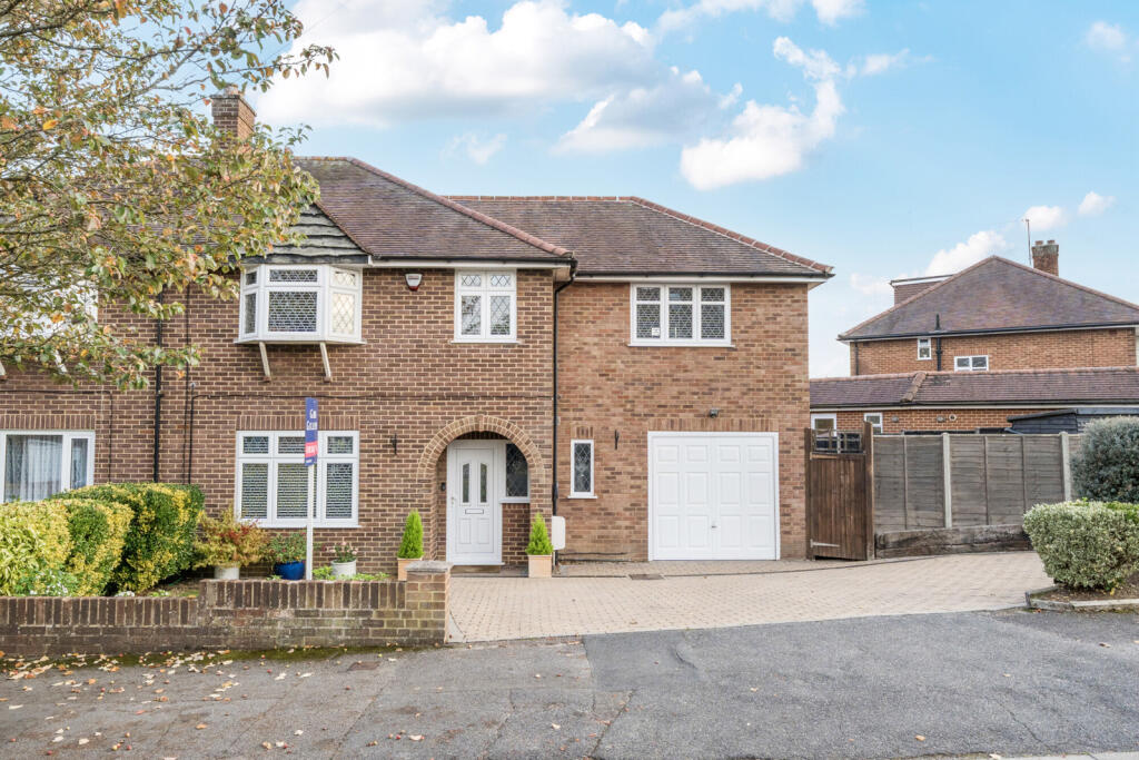 4-bed semi-detached on Charlbury Road, Ickenham, Uxbridge, £875,000