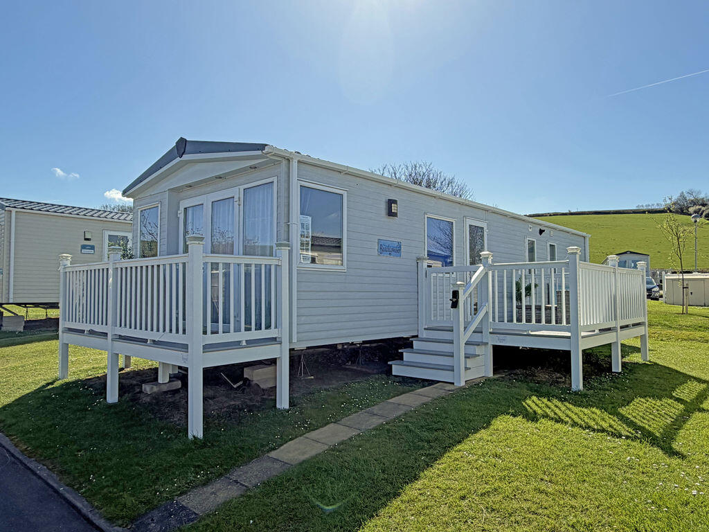 2-bed caravan on Doniford Bay, Watchet, £23,995